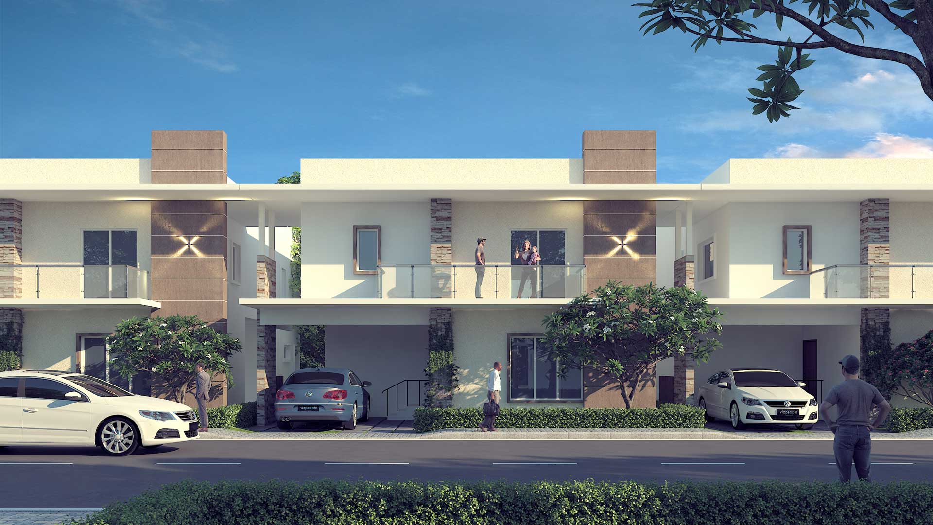 Kumari Oakville Villas in Sarjapur Bangalore Masterplan